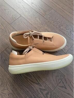 ECCO Soft 7 Sneakers - Tan Leather, size 8